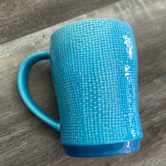 Starbucks blue weave mug with circle cluster 2007 - Picture 3 of 7